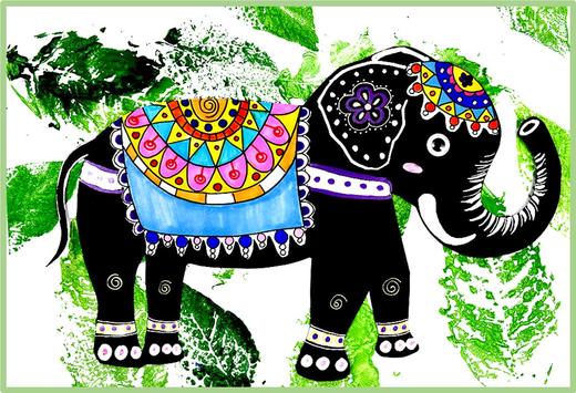 《丛林中的大象》【自动发货：下单后，点击手机短信中收到的链接，即可获取文件下载的链接；如有任何问题，可添加客服微信hm33268获得帮助】
 商品图0