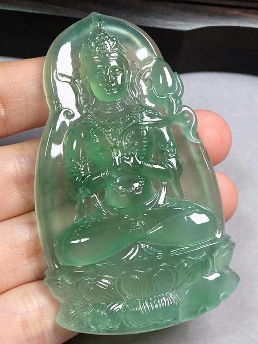 86679 翡翠大势至菩萨