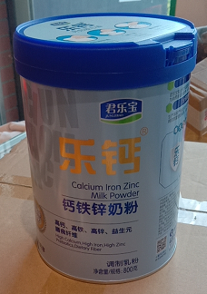 君乐宝乐钙铁锌奶粉800g （0300580 ）
