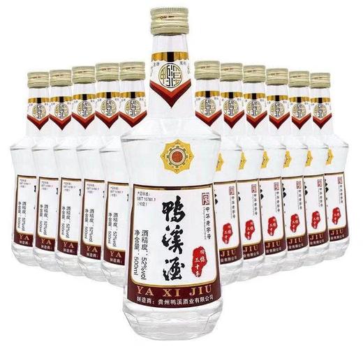 【长期有货】鸭溪窖回忆三十年简装酒 52度浓香型 一箱500ml*6瓶包邮 商品图0