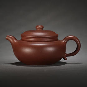 【青山特惠】宜兴原矿红棕泥仿古手工紫砂壶  210cc