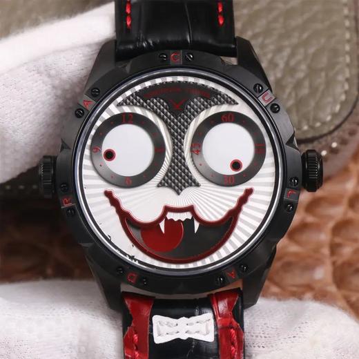 TW俄罗斯小丑V3S版本，AHCI独立制表协会主席康斯坦丁·切金Konstantin Chaykin大师匠心之作【技术突破】表盘表情神采不断变化的小丑脸，转动的眼睛，疯狂的面容 商品图0