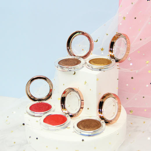 雪菲菲丝绒柔滑单色眼影彩妆系列