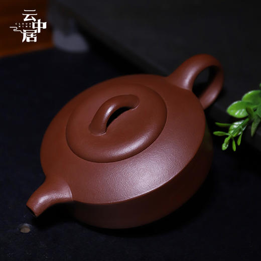 宜兴原矿手工压盖家用紫砂壶