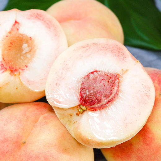 陕西秦王桃多汁脆甜个大饱满新鲜采摘桃子中的珍品5斤装9斤装