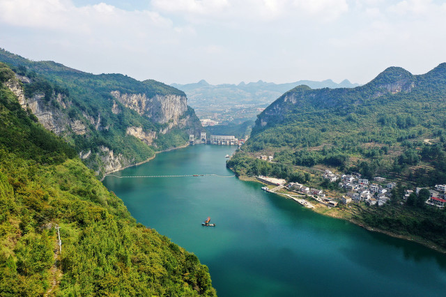 【玩转重庆】  武隆天生三桥,彭水阿依河,蚩尤九黎城 乌江画廊,龚滩