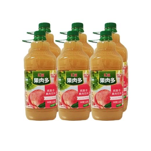 汇源果肉多桃复合果肉饮料2.5L 商品图1