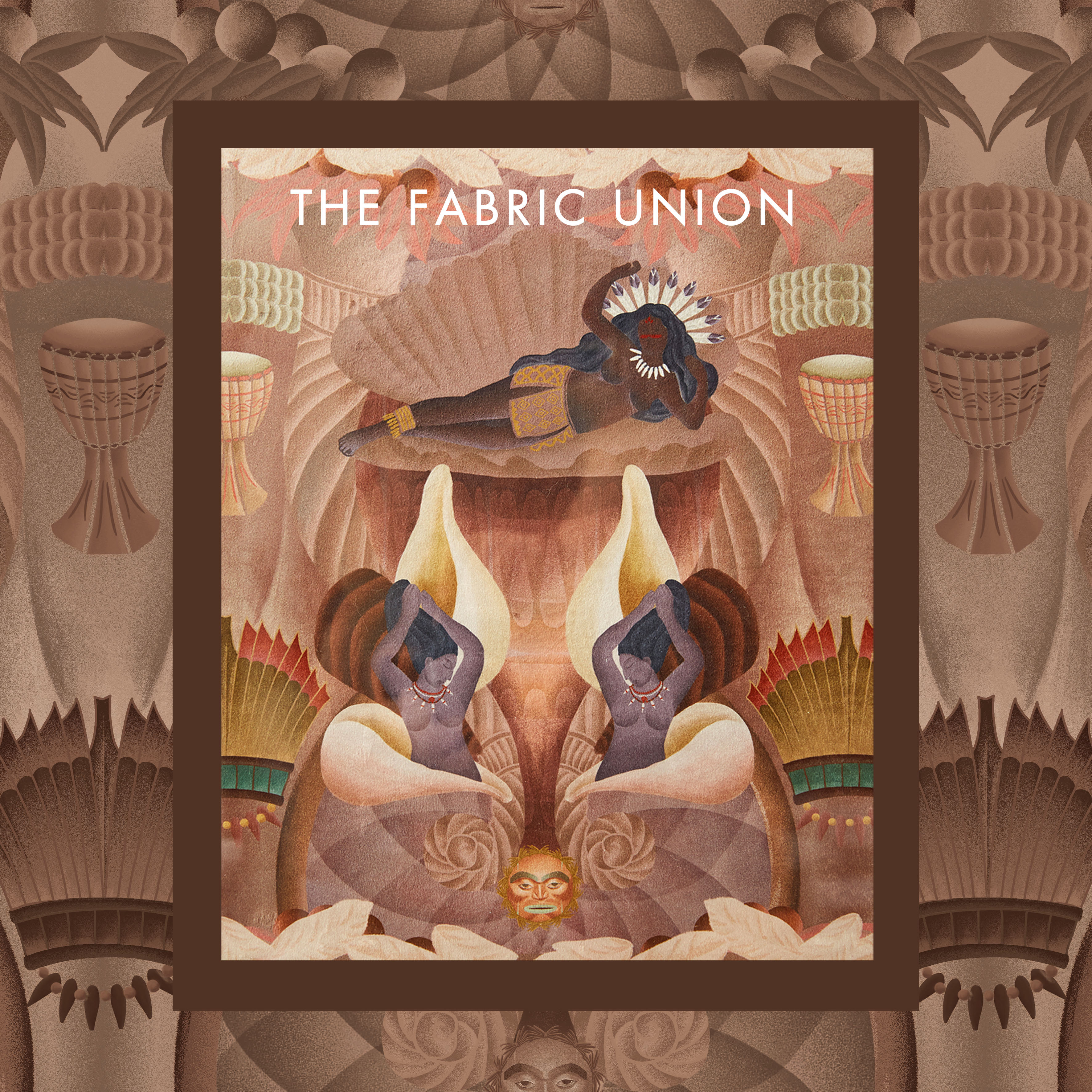 THE FABRIC UNION「高贵的野蛮人」系列 天鹅绒布面装饰画 现货