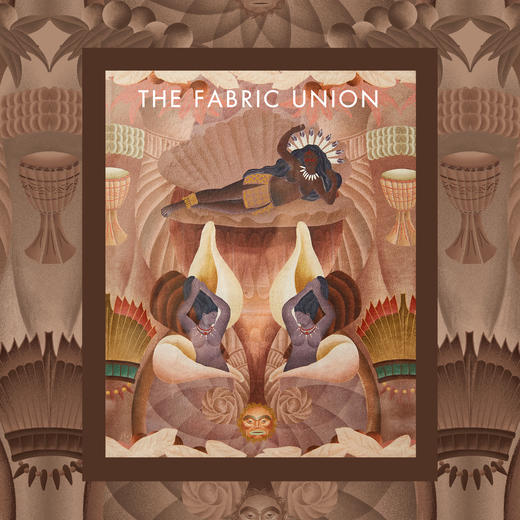 THE FABRIC UNION「高贵的野蛮人」系列 天鹅绒布面装饰画 现货 商品图0