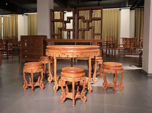 红桥红  家具严选  缅甸花梨（大果紫檀）  【五子登科六件套】 商品图0