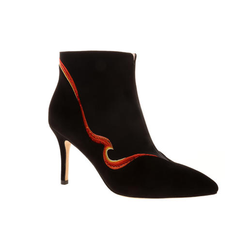 sheme新中式《信 南山》优雅短靴可定制 商品图2