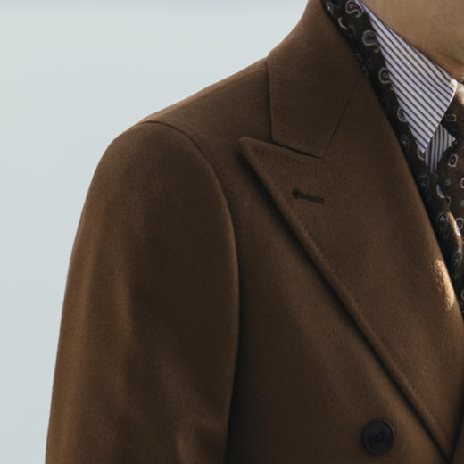 Stylbiella 纯羊绒驼色切斯菲尔德大衣 商品图1
