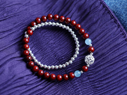 【青山特惠】原创设计-花样年华小叶紫檀 0.6 手串 y25 商品图4