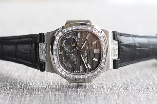 PFF Factory横空出世 再创辉煌 V2升级版 倾情奉献【市场最高品质版本】百达翡丽PP运动系列（鹦鹉螺）5724（霸道总裁）升级版！所有功能同正品（10字位动能显示，7字位日历和月相 4字位小 商品图3