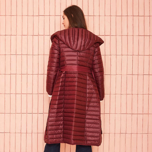 PR00A瑟俪（斯尔丽高端）轻薄自充绒中长款羽绒服 商品图2