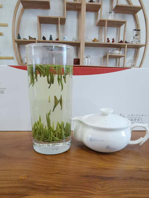 龙井银峰平利女娲茶神草园绿茶