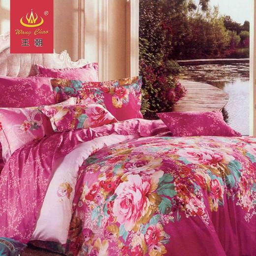 王朝家纺纯棉四件套倾城佳人 商品图0