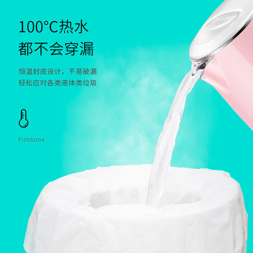 【秒杀专享】洁致抽绳式垃圾袋5卷装 商品图4