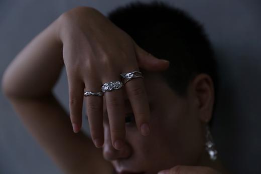 CHEZ BOQUE 印象系列原创手工925银戒指《永恒0号》 商品图1