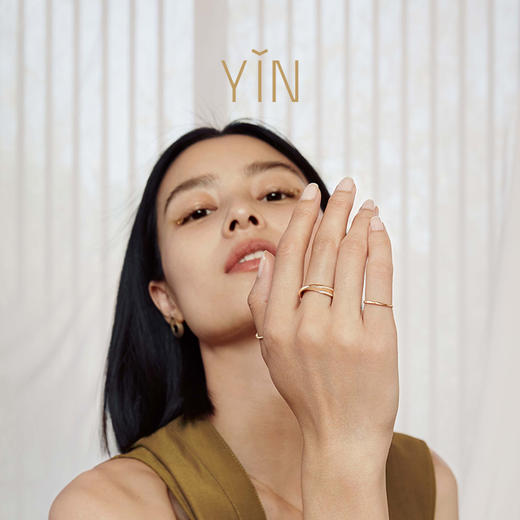 「隐」5.0扭转边缘钻石戒指 商品图3