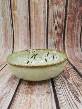 5F 石村瓷器 进口中钵119-086