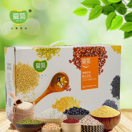 爱菊杂粮礼盒400g*8 商品图0