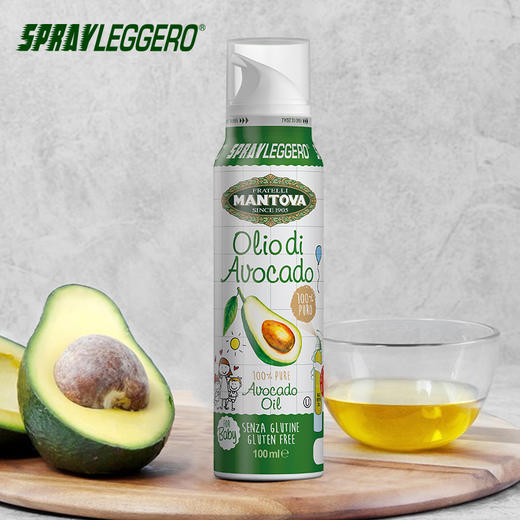 宝宝油意大利MANTOVA轻喷辅食油牛油果含DHA婴儿油喷雾100ml【曼陀法】 商品图3