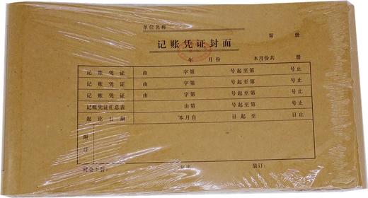 立信记账凭证封面20-541宽145mm*542mm50张1包 商品图5