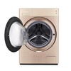 【盛元新生活】松下（Panasonic）10公斤洗烘一体洗衣机全自动变频带烘干纳米水离子 XQG100-LD1NY 香槟金 空气洗智能WIFI远程控制 商品缩略图4
