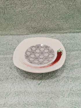 5F 石村瓷器 进口方碟kz26
