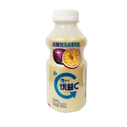 蒙牛优益c百香果味活菌型乳酸菌饮品330ml瓶