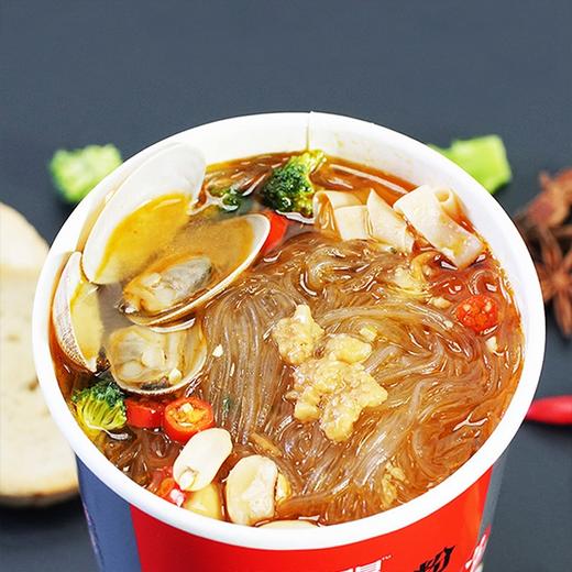 今日秒杀~【锡纸花甲粉】3桶装，麻辣味、酸辣味 商品图1