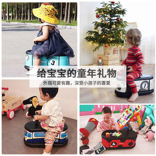 意大利italtrike静音轮扭扭车防侧翻儿童溜溜车万向轮1-6岁小号 商品图2