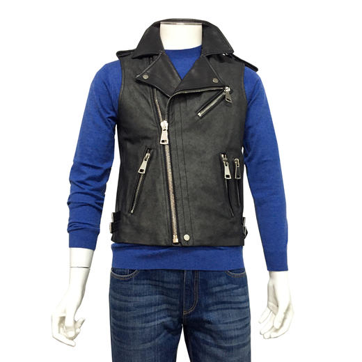 Marco Azzali 皮背心 L3706400 商品图0