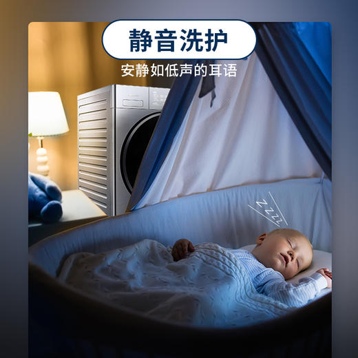 【盛元新生活】松下（Panasonic）滚筒洗衣机全自动10公斤 洗烘一体机 高温除菌 大视窗机门 免熨烫XQG100-LD165 商品图5