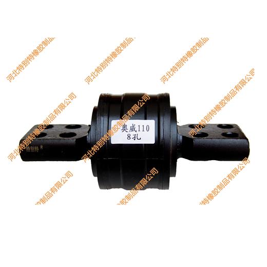 奥威110扭力胶芯110*75*152（八孔）（胶）（孔18、高79.1）（单价=1个，6个=1箱）解放J6扭力胶芯/奥威、解放J6拉臂套/奥威、解放J6拉力套110x75x152（11075152） 商品图2