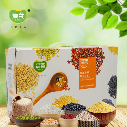 爱菊杂粮礼盒400g*6 商品图0