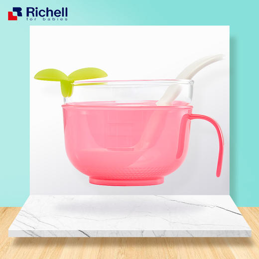 Richell/利其尔 电饭锅电压力锅用 玻璃煮粥器 附研磨勺喂食碗 商品图0