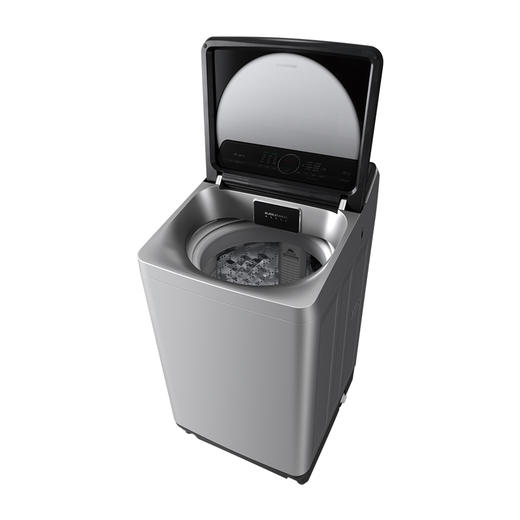 【盛元新生活】松下（Panasonic）XQB80-U8M3S 8公斤不弯腰全自动波轮洗衣机 泡沫/羊毛洗 银色 商品图1