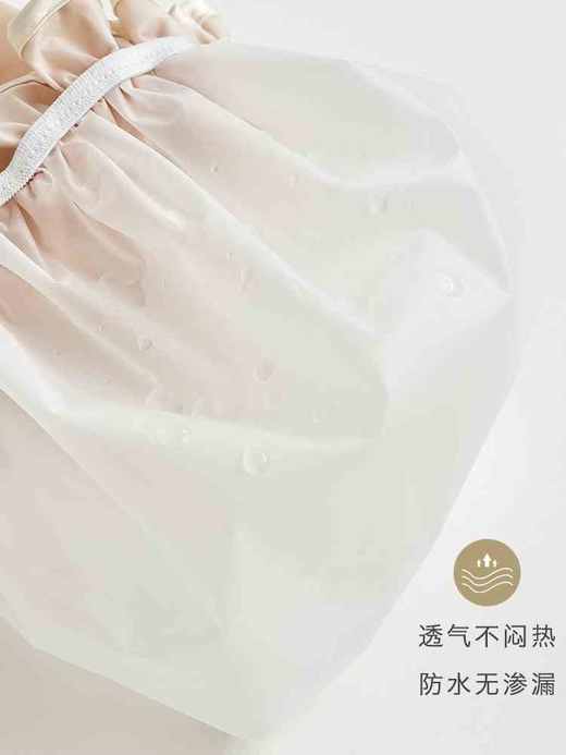 三利双层浴帽女防水头套发帽洗澡沐浴女款淋浴帽厨房帽子防油烟 商品图2