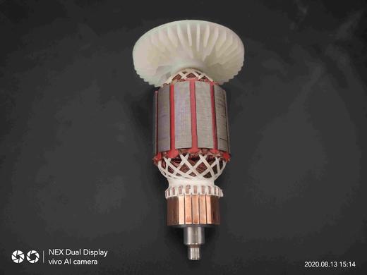 【货号02645】三锋5016电链锯转子6齿铁芯48mm 405A伐木锯转子电锯配件 商品图3