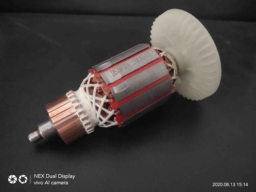 【货号02645】三锋5016电链锯转子6齿铁芯48mm 405A伐木锯转子电锯配件 商品图2