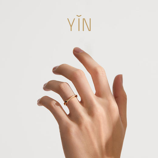 「隐」3.0扭转棱面钻石戒指 商品图7