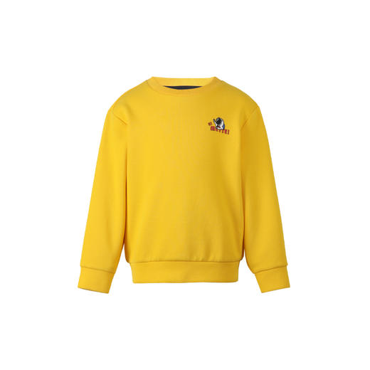 METTE童装新品圆领长袖卫衣2020秋中大男童纯色字母印花宽松上衣 商品图8