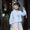 LLFS1035新款中国风优雅气质童装汉服裙两件套TZF 商品缩略图2