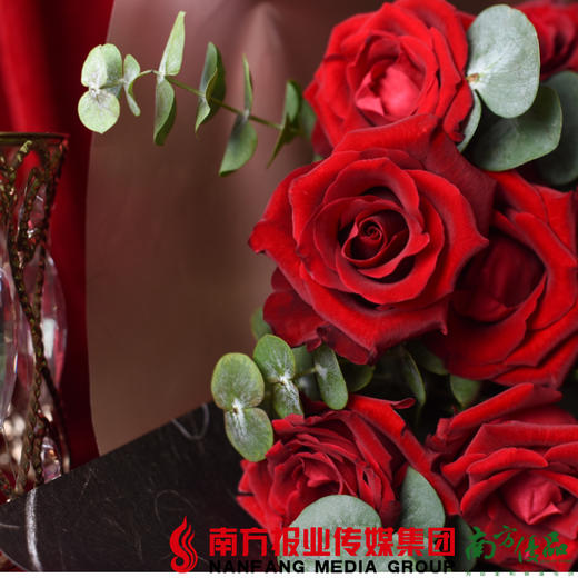 【全国包邮】小欢喜玫瑰花束（红色款）（七夕到货） 商品图2