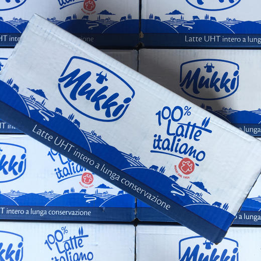 【长期团】牧琴全脂纯牛奶意大利原装进口成人儿童营养早餐奶200ml【果汁乳品】 商品图1