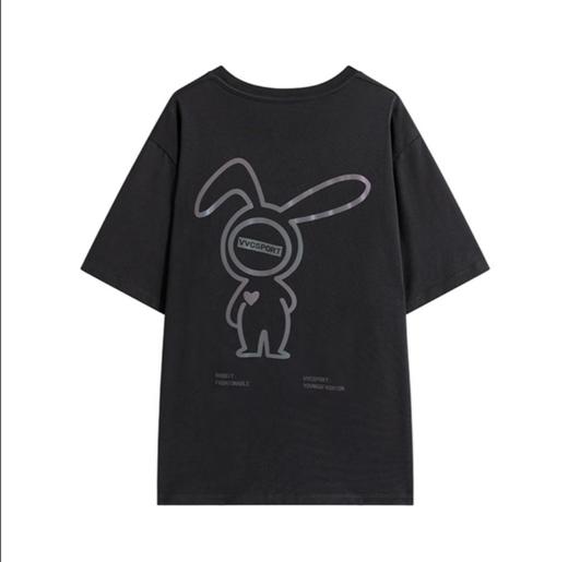 现货~VVC闪光兔T恤男女同款兔子短袖 商品图2