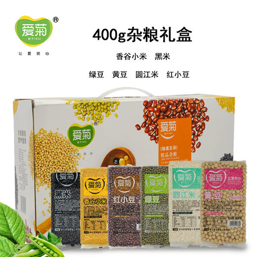 爱菊杂粮礼盒400g*6 商品图3