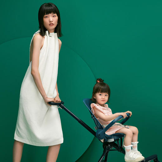 小龙哈彼松果遛娃车双向轻便折叠溜娃车HHZ 商品图1